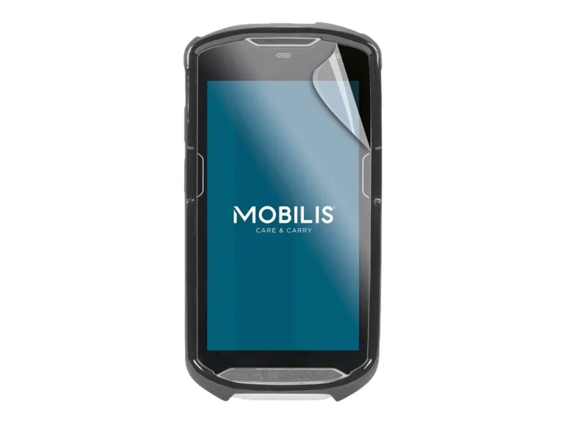 Mobilis - Håndholdt skjermbeskytter - uknuselig, støtsikker IK06 - klar finish - for Zebra TC21, TC26