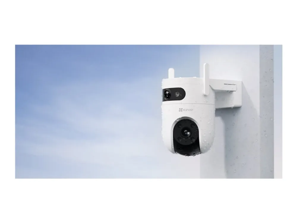 EZVIZ H9c Dual 3K, IP-sikkerhetskamera, Utendørs, Ledning & Trådløs, Amazon Alexa & Google Assistant, CE / UKCA/WEEE / RoHS / REACH, Tak/vegg/stang