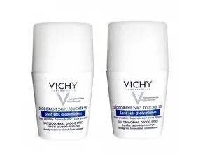 Vichy Set Of Deodorant Balls For Sensitive Skin 2 X 50 Ml 24h Protection