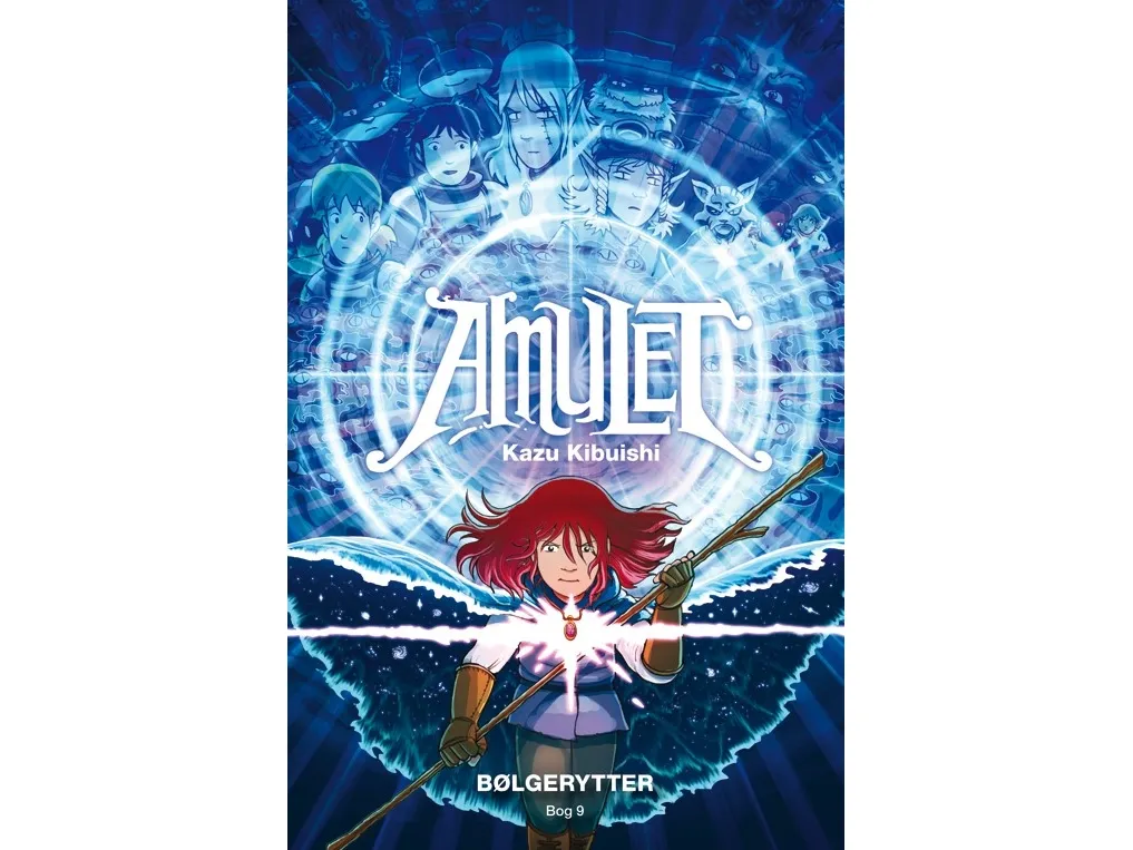 Amulet 9: Bølgebryter | Kazu Kibuishi | Språk: Dansk