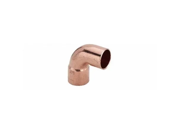 Viega kobbervinkel 90° 42 mm enkel muffe - 113995