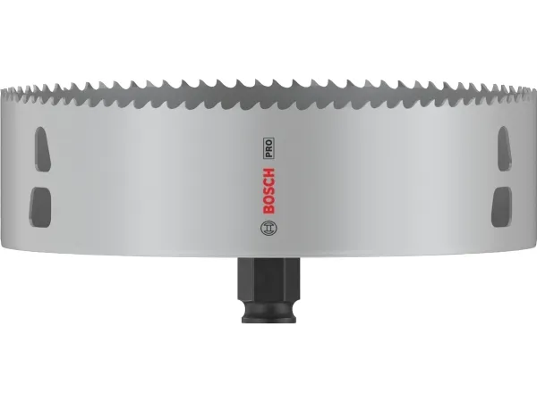 Bosch PRO Multi Material PC Plus, enkelt, bor, gips, metall, ikke-jernholdig metall, plast, mykt treverk, svart, grå, koboltlegert høyhastighetsstål (HSS-Co)