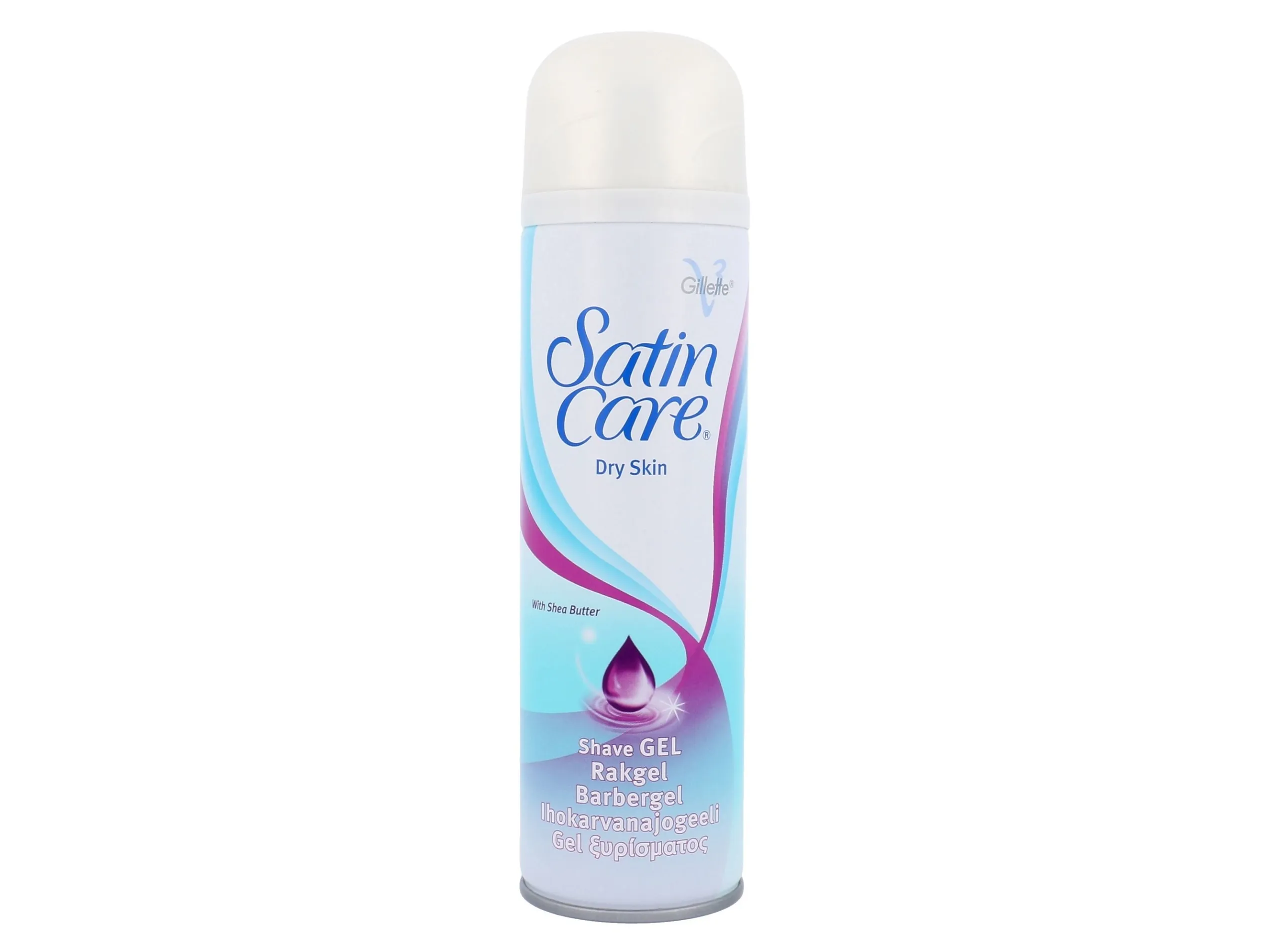 Gillette Satin Care Shaving Gel With Shea Butter For Dry Skin 200 Ml