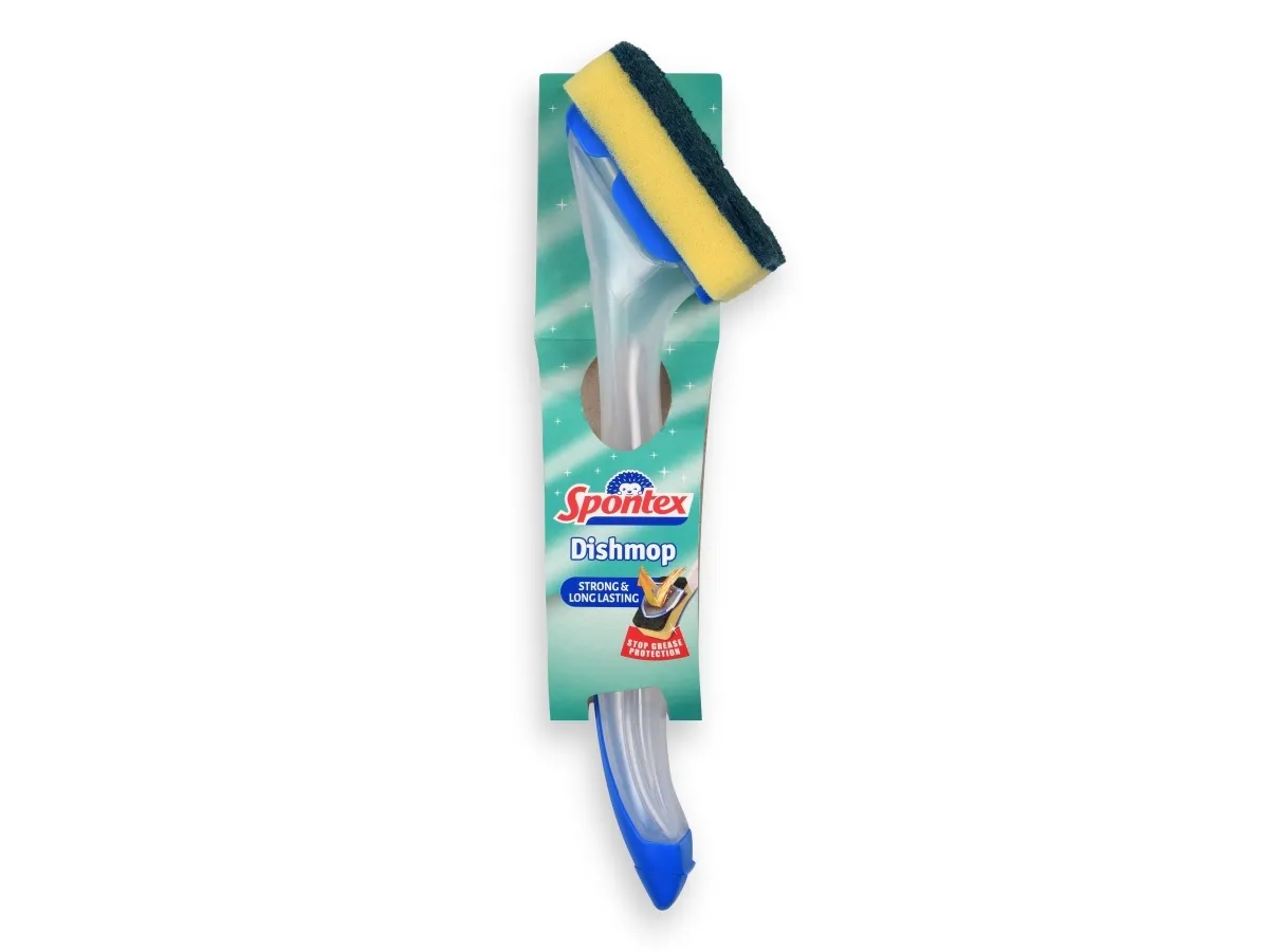 Spontex oppvasksvamp med håndtak DISHMOP