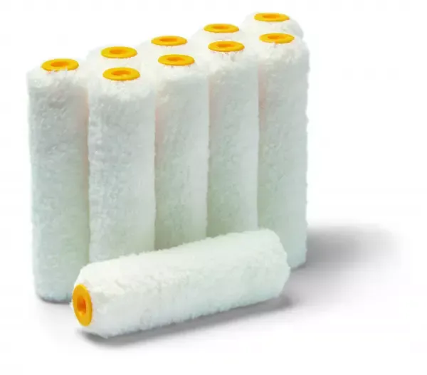 Schuller mini rulle 8 mm mohair (SB) - Microline Finish HK, 10 cm