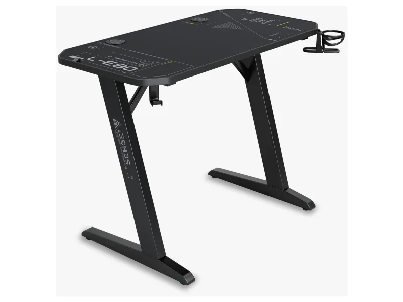 Nomad Cybernetic Svart Gamingbord 120x60 cm