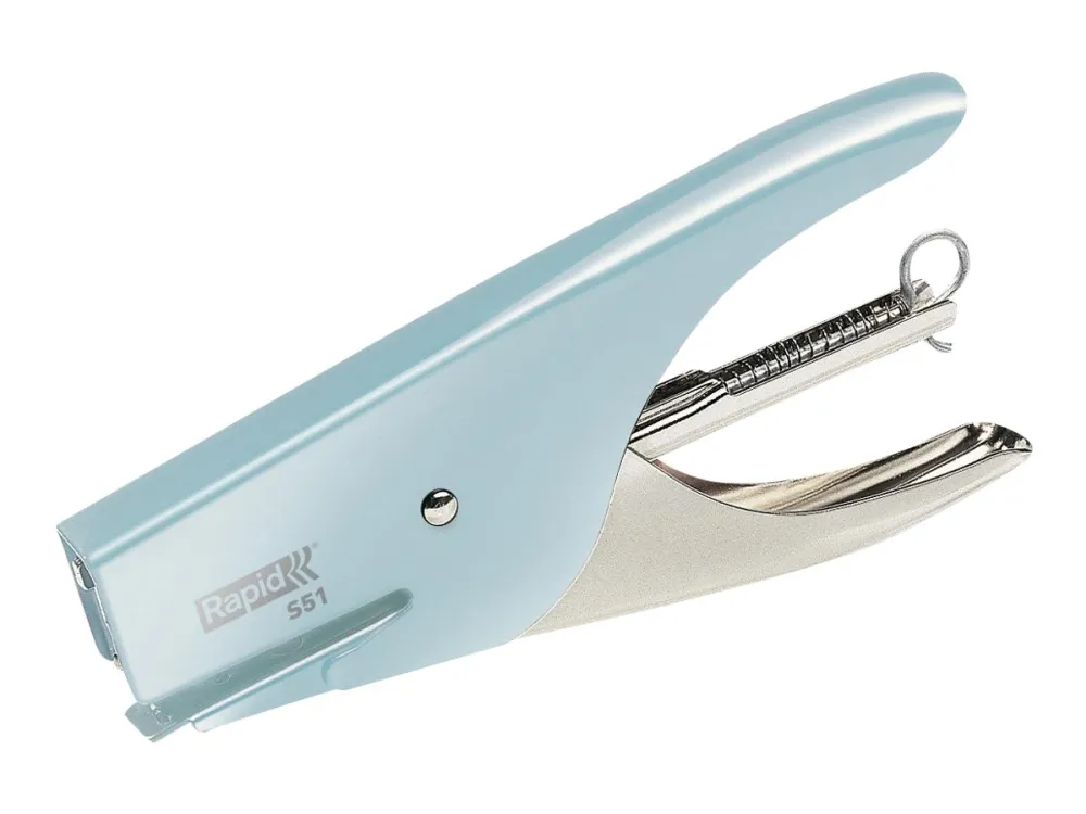 Rapid Retro S51 - Stiftefjerner - 15 ark - 21/4 - metall, stål - fondantblå