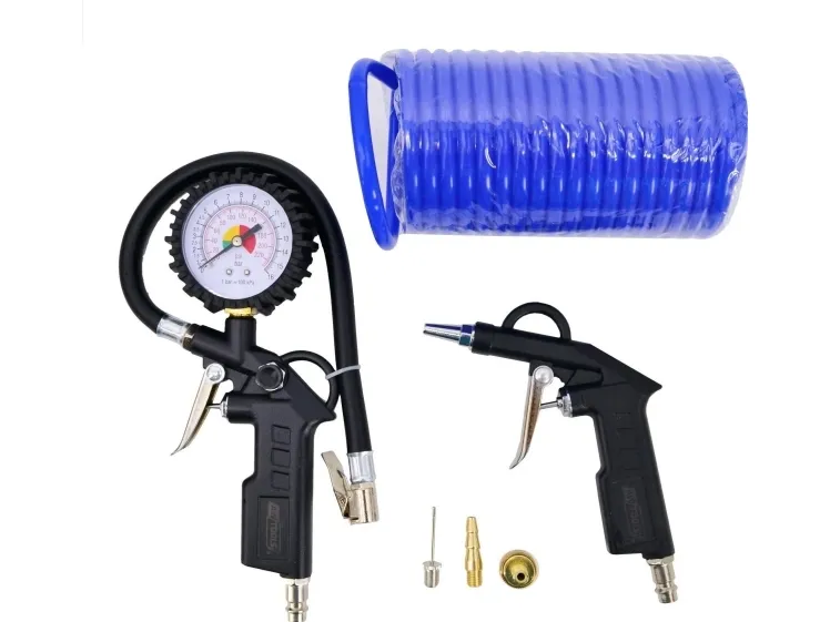 AWTools tilbehørsett pneumatisk med pumpe- og blåsepistol