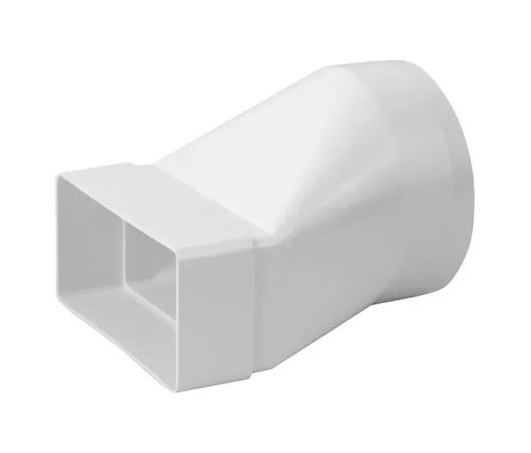 Ventilasjonsadapter EUROPLAST 220 x 55 mm D125