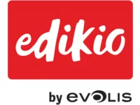 Evolis Edikio Duplex dobbeltsidig 12 punkter/mm (300 dpi) USB, Ethernet, kit (USB) – kortskriver, dobbeltsidig, termotransfer/fargesublimering, oppløsning 12 punkter/mm (300 dpi), hastighet (maks.) 600 kort/time