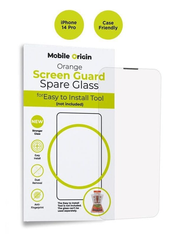 Mobile Origin Orange Screen Guard Spare Glass iPhone 14 Pro