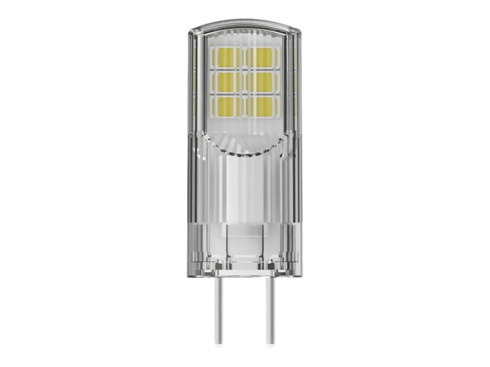 OSRAM PIN - LED-lyspære - form: T14 - klar finish - GY6.35 - 2.6 W (ekvivalent 30 W) - klasse F - varmt hvitt lys - 2700 K