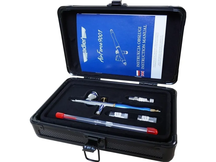 Adler airbrush AIRFORCE AD-9001 - dyser 0,2 / 0,3 / 0,5 mm