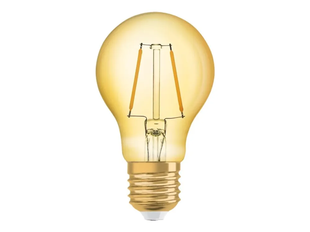 Vintage 1906 LED Standard 2,5W 825, 220 lumen, E27, guld