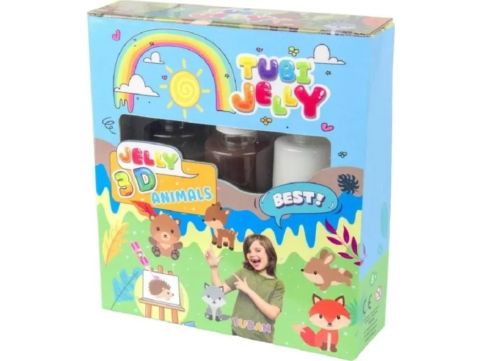 TUBAN Kit Tubi Jelly 3 farger dyr 33200