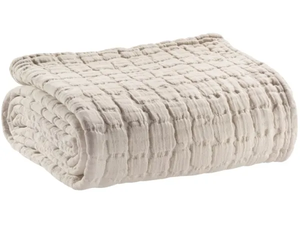 VIVARAISE SWAMI BLANKT Linen 240X260
