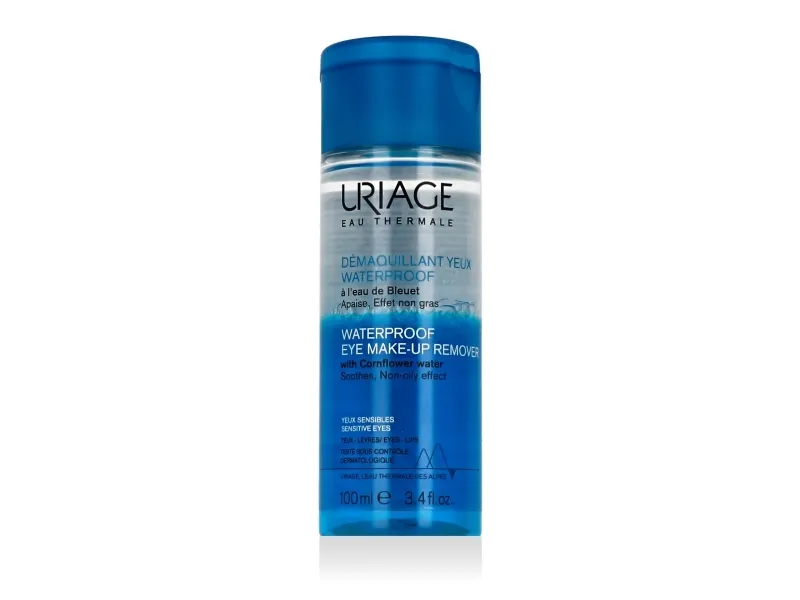 Uriage Hygiene Demaquillant Yeux Waterproof Lotion Gevoelige Ogen 100ml