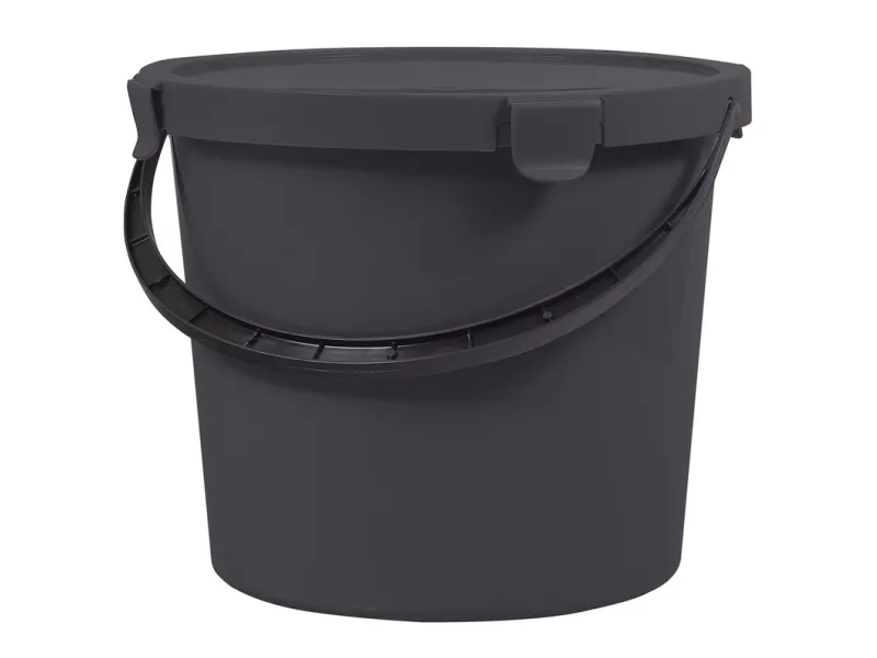 Berry_Bucket bøtte i plast Team, 10 l, grå