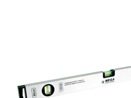Mega aluminium vaterpas 150 cm 2 libeller - 15045