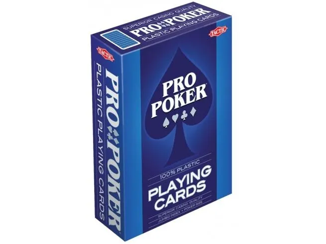 Tactic ProPoker spillekort i plast