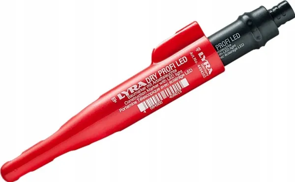 Dybhulsblyant Dry Profi 2156 m/LED lys