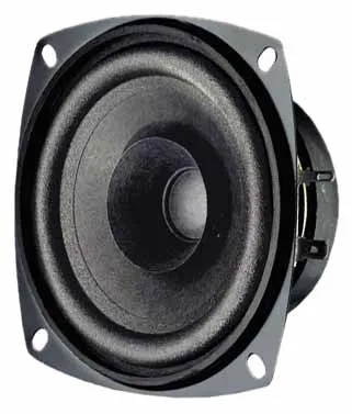 Visaton FR 10, Koblet med ledninger (ikke trådløs), 30 W, 80 - 20000 Hz, 4 O, Sort