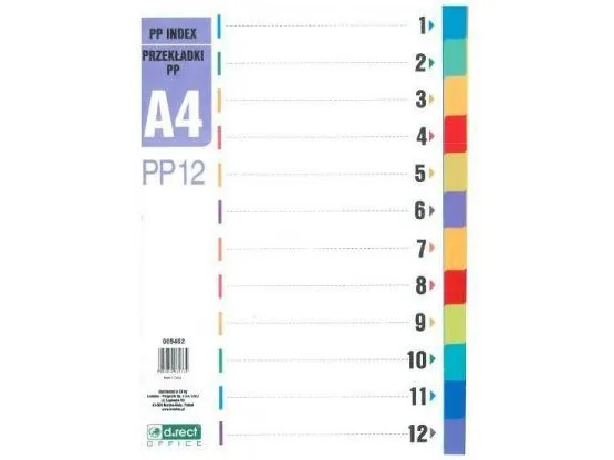 D.Rect PP avstandsstykker 1-12 PP12