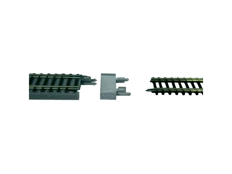 7297414 Z-skinne med ballast skinnesamlere 2 stk