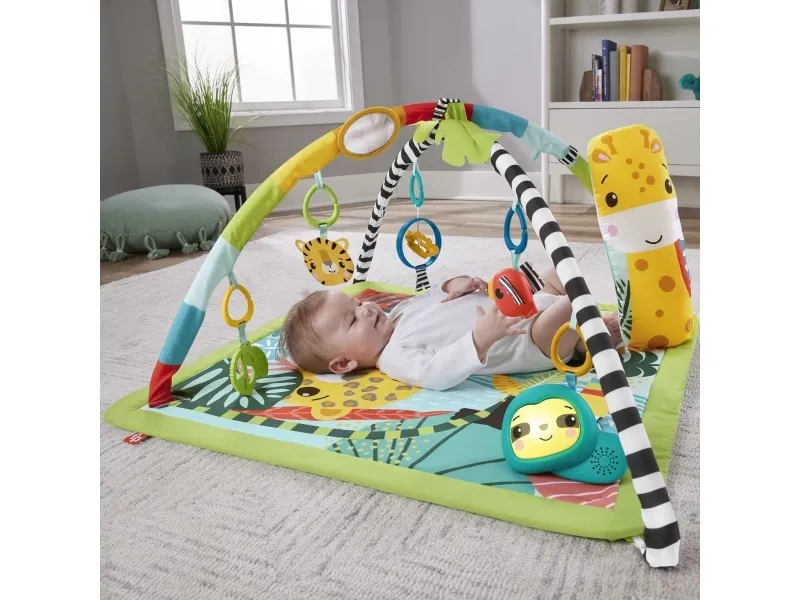 Fisher Price 3-in-1 Rainforest Sensory Gym