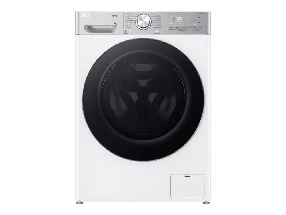 LG Serie R9 F4DR913P3WA - Vaskemaskin/tørker - Wi-Fi - bredde: 60 cm - dybde: 66 cm - høyde: 85 cm - frontileggelse - 13 kg - 1400 rpm - hvit