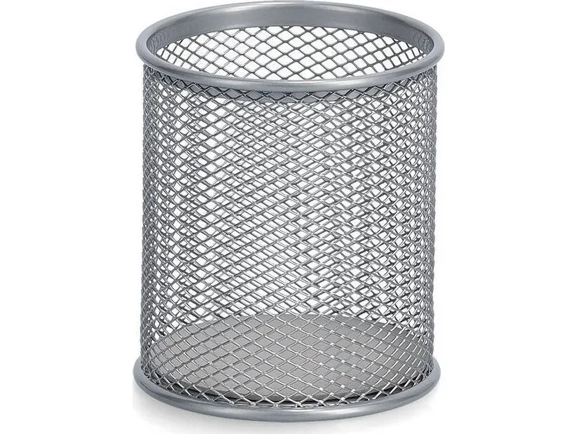 Zeller pennholder i metallnett, Ø 8 cm