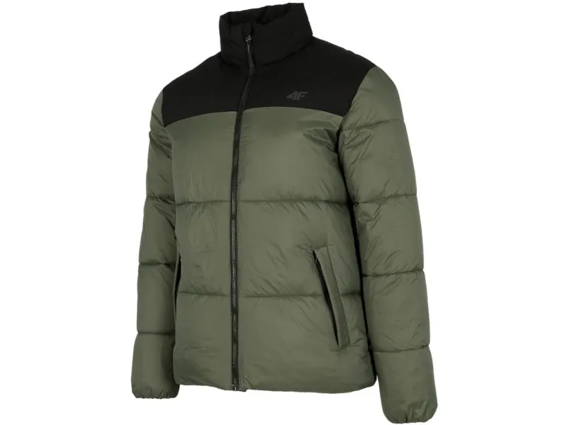 Herrejakke 4F khaki H4Z22 KUMP005 43S (M)
