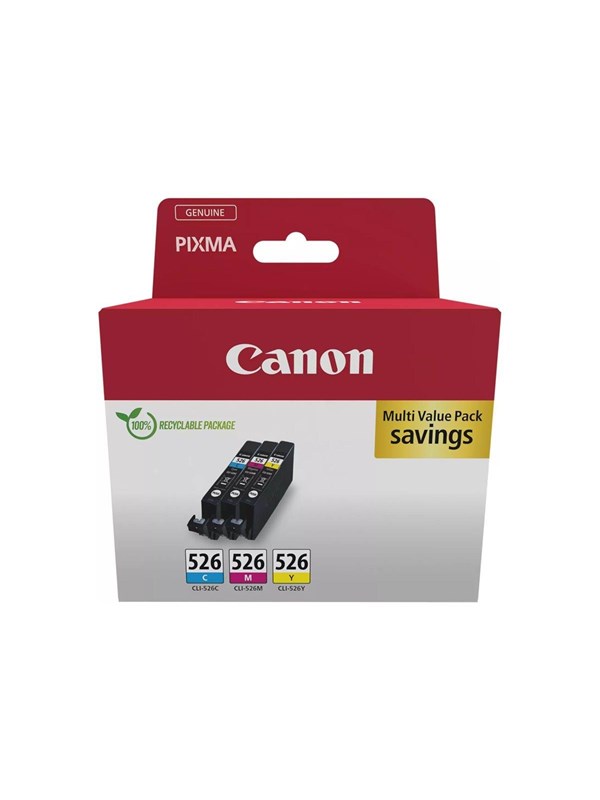 Canon CLI-526 / 4541B018 C/M/Y Multi Pac