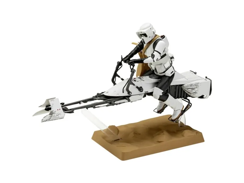 Revell 06786 Star Wars Speeder Bike science fiction byggesett 1:12 (06786)
