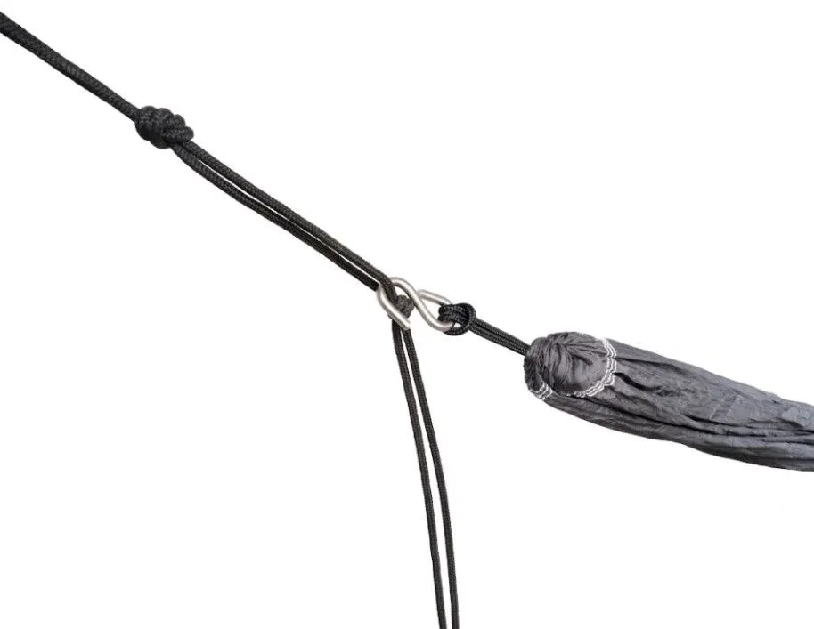 Ticket To The Moon TMROPE, Nylon, Sort, 2,4 m, 5 mm, 2 stykker