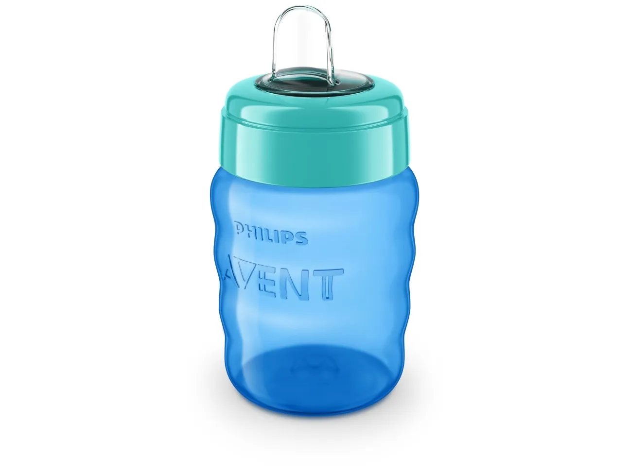 Philips AVENT 260 ml 9+ måneder EASY SIP spillsikker drikkedunk, blå