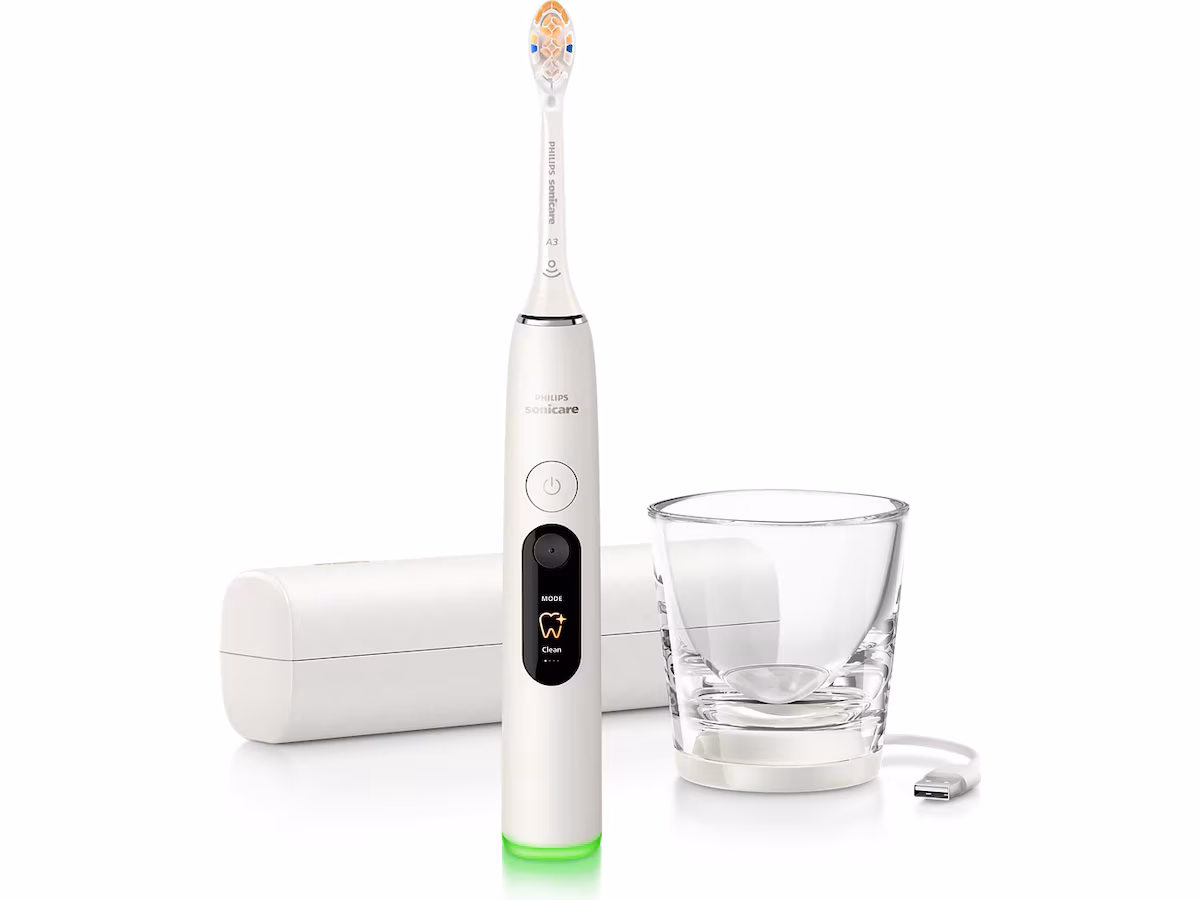 Philips Sonicare DiamondClean 8500 elektrisk tannbørste HX8513/11 (hvit)