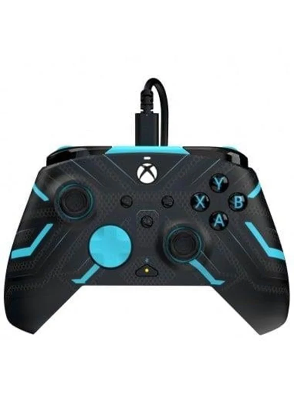 PDP Gaming Rematch kablet kontroller Titan Steel GLOW Xbox