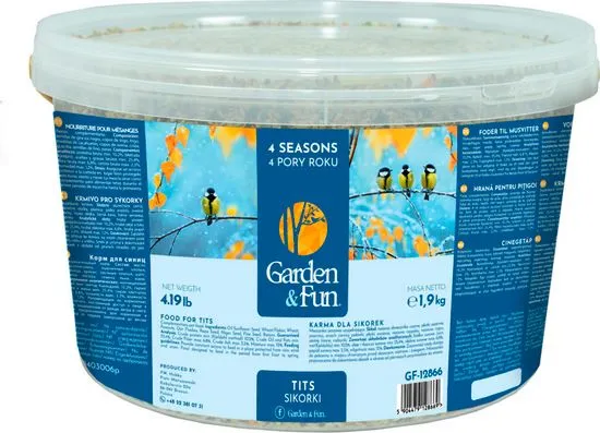 Garden&Fun mat til småfugler/meiser 1,9 kg
