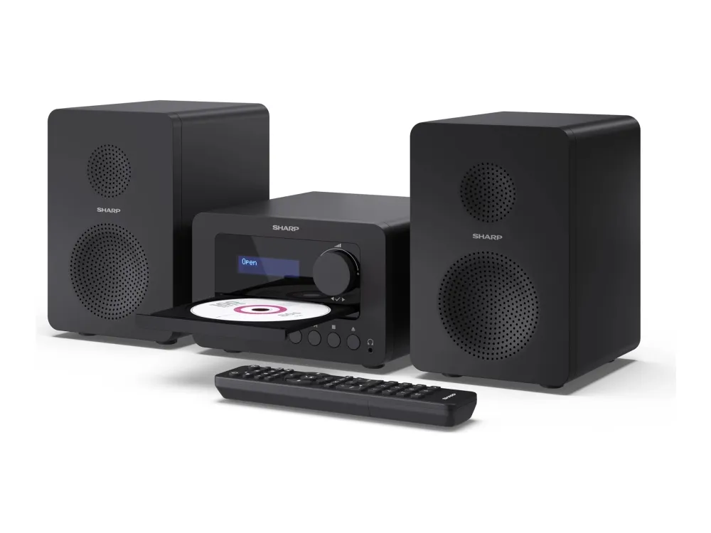 Sharp Tokyo XL-B514 - Mikrosystem - svart