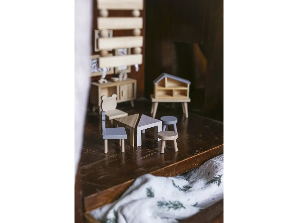 Lundby Diy Bord+Stoler