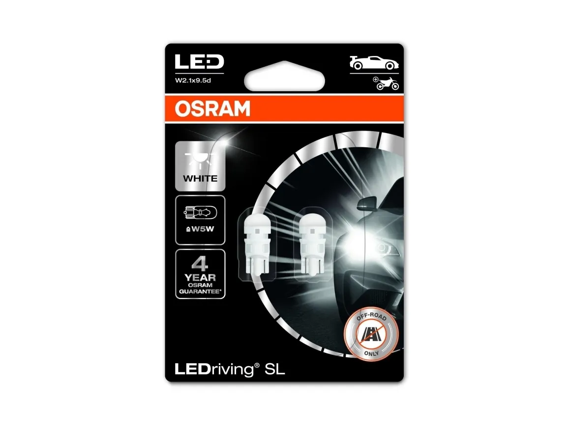 Osram LEDriving SL Hvid P21W - Sæt