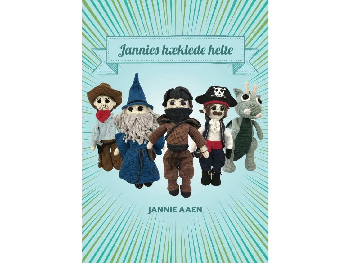 Jannies heklede helter | Jannie Aaen | Språk: Dansk