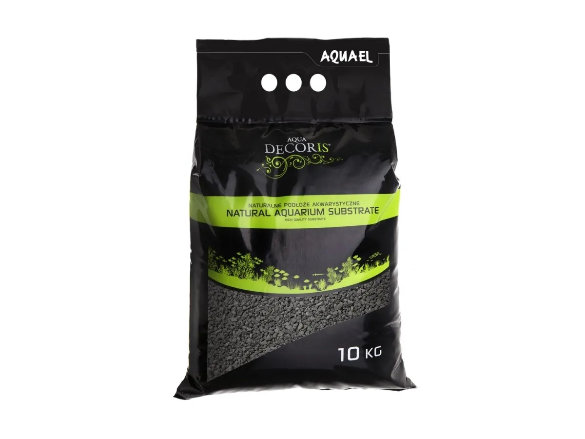 Aquael Aqua Decoris Akvariegrus Mörkgrå 10kg