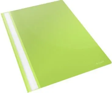 Esselte klemmappe myk PP A4 grønn (5902812239263)