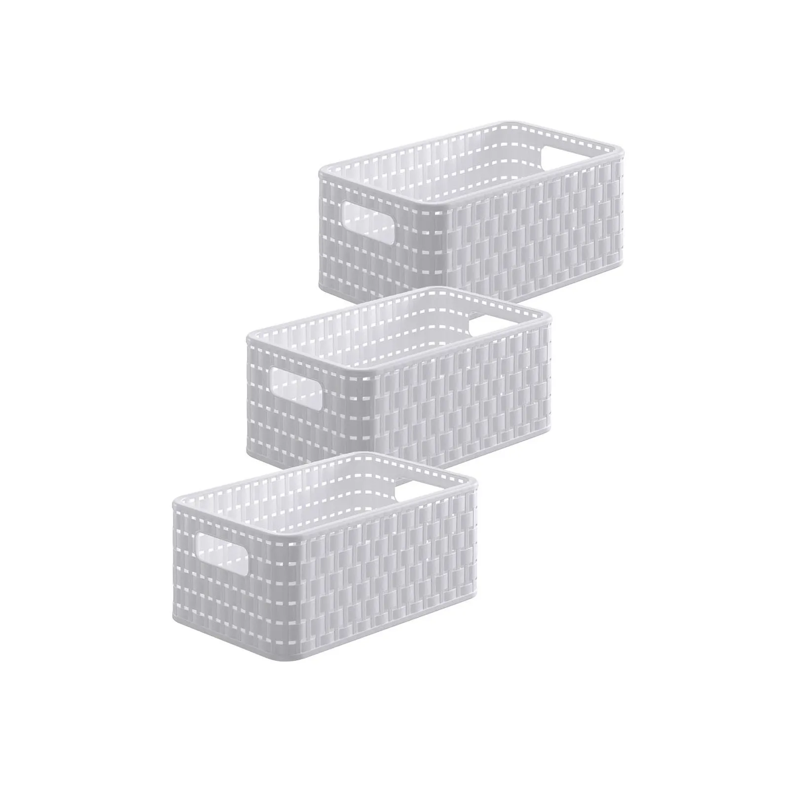 Rotho COUNTRY, 6 l, Rektangulær, Plast, Hvit, 280 mm, 185 mm