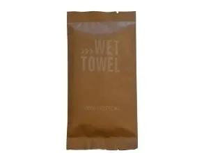 Vådserviet Pure med Hvid Wet Towel Brun Indpakning,480 stk/krt