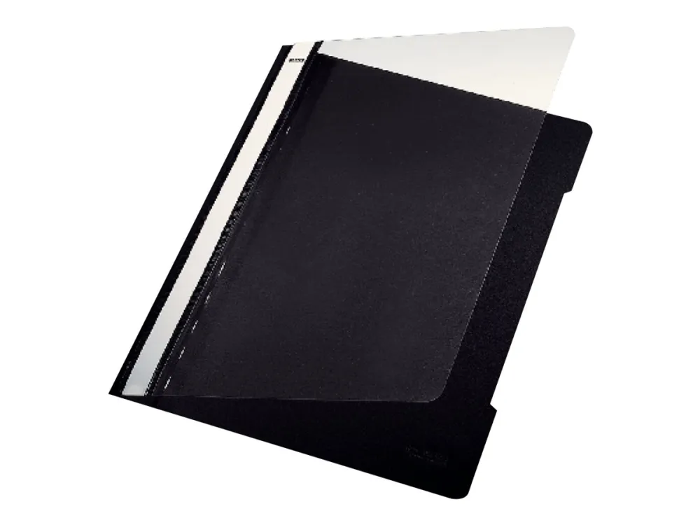 Mappe A4, PVC, sort 25 stk. Leitz