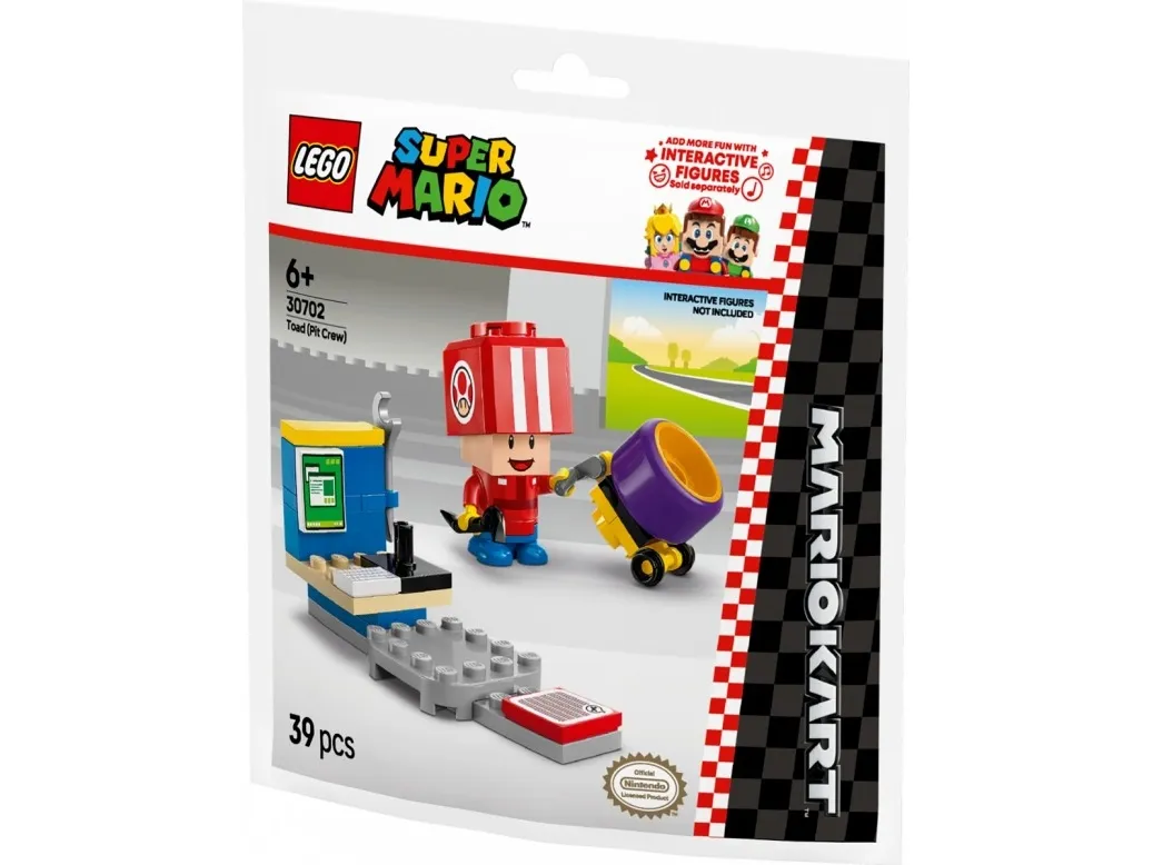 LEGO® Super Mario Mario Kart - Padde (medlem av teknisk supportteam) (30702)