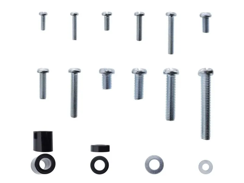 InLine 23100C, Montering Sett, Vegg, Zink, 333 g, 68 stykker, 100 mm